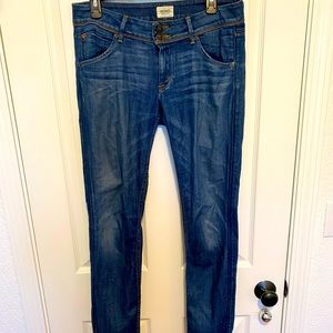 Hudson Collin Skinny Blue Jeans